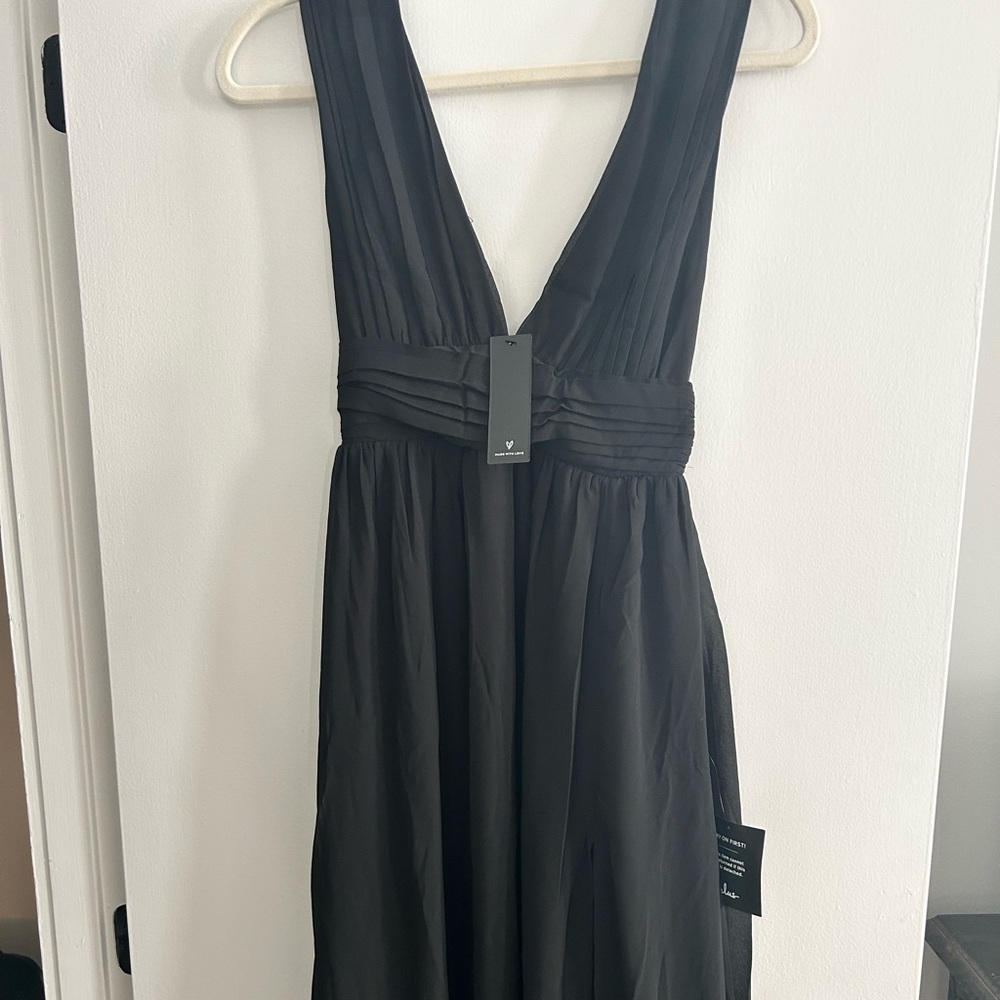 Black lulus dress